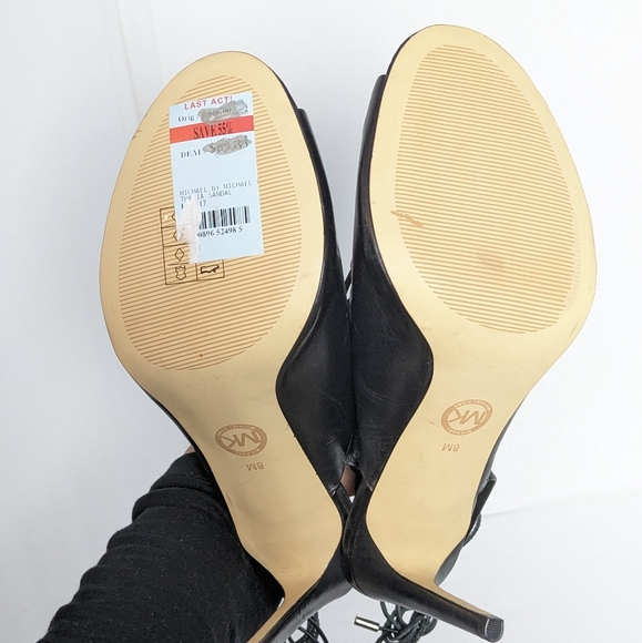 NWT Michael kors Thalia leather heels - Picture 14 of 16